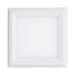 Low Profile 5 in. White Square LED Flush Mount with Night Light Feature J-Box Compatible Dimmable 500 Lumens by Commercial Electric -OCTO LIGHTS Shop white commercial electric flush mount lights 564161110 44 1000