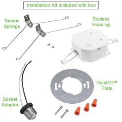 7.5 in. White Round Color Change CCT LED Flush Mount Ceiling Light Fixture w/ Night Light 3-Way Mount 800 Lumens by Commercial Electric -OCTO LIGHTS Shop white commercial electric flush mount lights 56568191 fa 1000