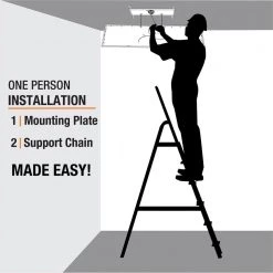 Sebastian 48 in. x 13 in. Modern White Satin Nickel CCT Selectable LED Flush Mount Ceiling Light 4000 Dimmable Lumens by Commercial Electric -OCTO LIGHTS Shop white commercial electric flush mount lights fp1236whw48lf4h 1d 1000