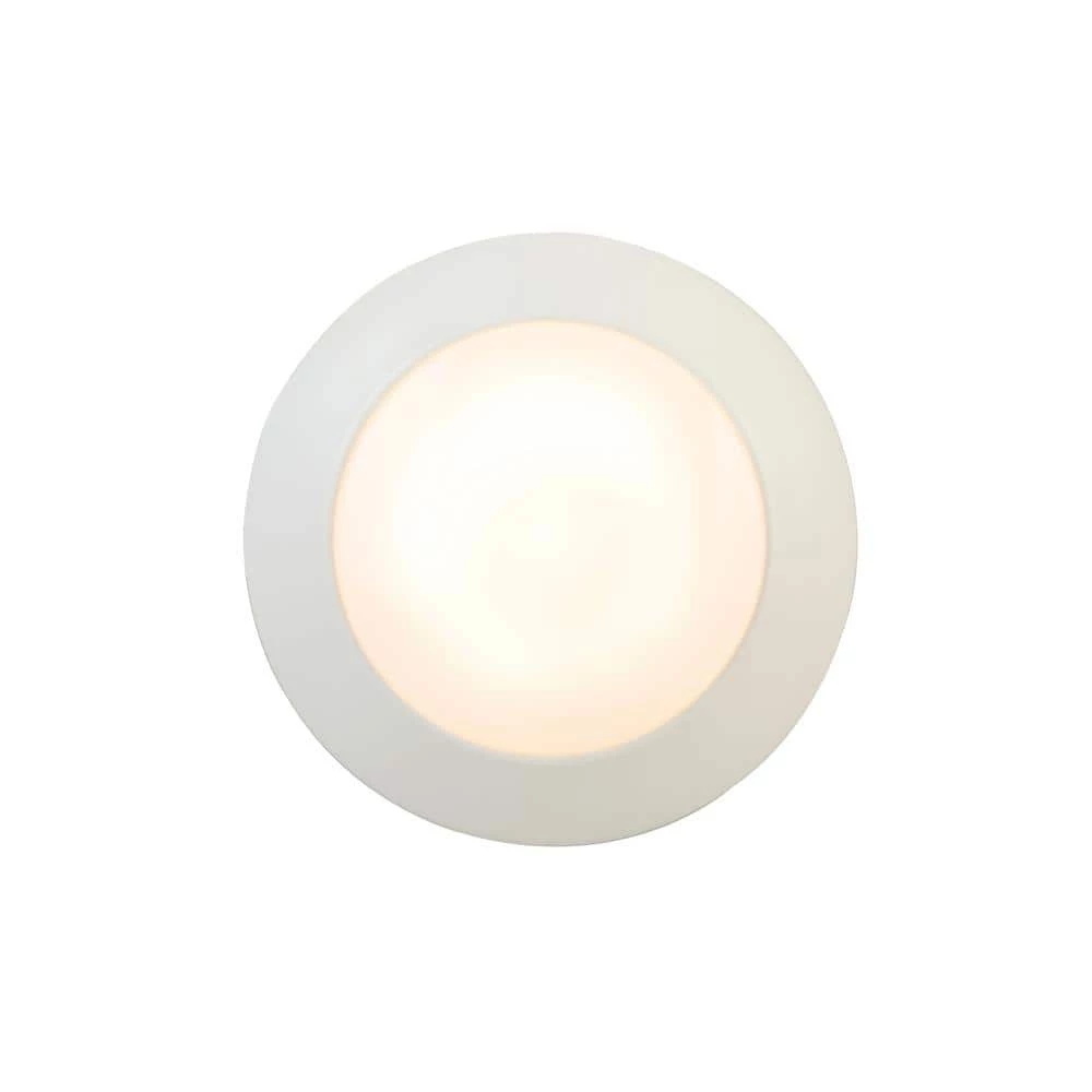 7 in. White LED Flush Mount (2-Pack) by Commercial Electric 9 7 in. White LED Flush Mount (2-Pack) by Commercial Electric - Image 7