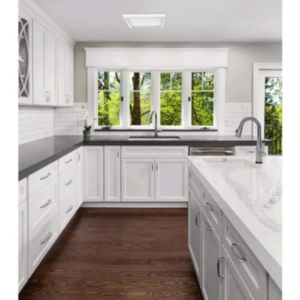 7 in. Square White LED Flush Mount by Commercial Electric 11 7 in. Square White LED Flush Mount by Commercial Electric - Image 9