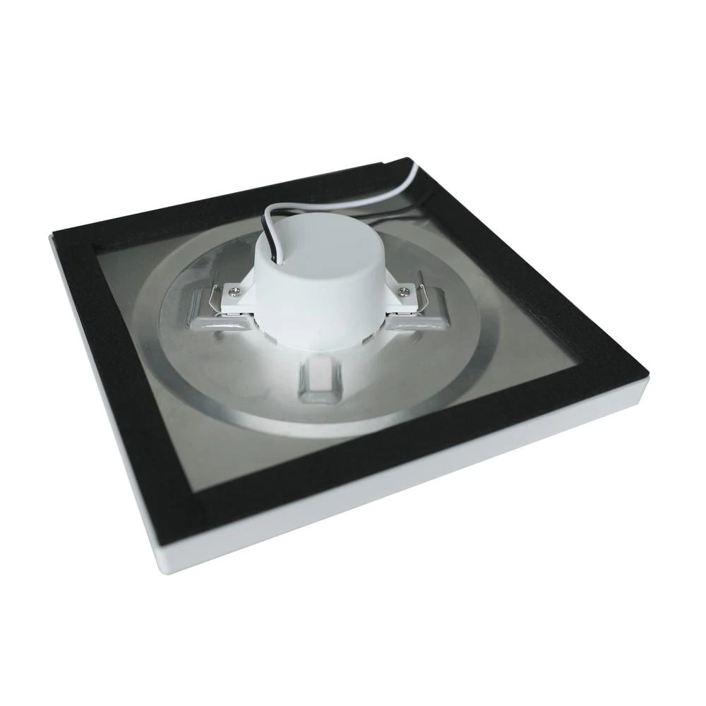7 in. Square White LED Flush Mount by Commercial Electric 4 7 in. Square White LED Flush Mount by Commercial Electric - Image 2