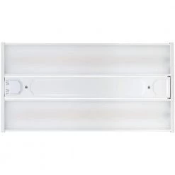 2 ft. 400-Watt Equivalent Integrated LED Motion Sensor White High Bay Light 5000K High Output 18000 Lumens Wet Rated by Commercial Electric -OCTO LIGHTS Shop white commercial electric high bay lights 50242161 44 1000