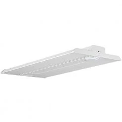 2 ft. 400-Watt Equivalent Integrated LED Motion Sensor White High Bay Light 5000K High Output 18000 Lumens Wet Rated by Commercial Electric -OCTO LIGHTS Shop white commercial electric high bay lights 50242161 77 1000