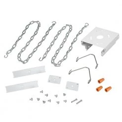 2 ft. 400-Watt Equivalent Integrated LED Motion Sensor White High Bay Light 5000K High Output 18000 Lumens Wet Rated by Commercial Electric -OCTO LIGHTS Shop white commercial electric high bay lights 50242161 fa 1000