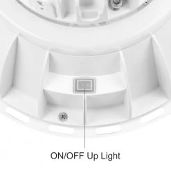 11 in. 250-Watt Equivalent Integrated LED White Low Bay Light with Uplight, 5000K by Commercial Electric -OCTO LIGHTS Shop white commercial electric high bay lights smahd080br wdg 1f 1000