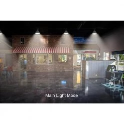 11 in. 250-Watt Equivalent Integrated LED White Low Bay Light with Uplight, 5000K by Commercial Electric -OCTO LIGHTS Shop white commercial electric high bay lights smahd080br wdg 40 1000