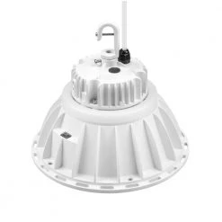 11 in. 250-Watt Equivalent Integrated LED White Low Bay Light with Uplight, 5000K by Commercial Electric -OCTO LIGHTS Shop white commercial electric high bay lights smahd080br wdg 66 1000