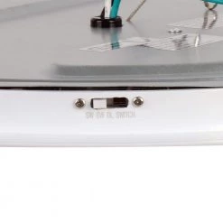 15 in. 22.5-Watt White Integrated LED 1650 Lumens Edge-Lit Round Flat Panel Flush Mount Ceiling Light w/Color Changing by Commercial Electric 19 15 in. 22.5-Watt White Integrated LED 1650 Lumens Edge-Lit Round Flat Panel Flush Mount Ceiling Light w/Color Changing by Commercial Electric -OCTO LIGHTS Shop white commercial electric led panel lights 74212 hd 1f 1000