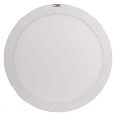 15 in. 22.5-Watt White Integrated LED 1650 Lumens Edge-Lit Round Flat Panel Flush Mount Ceiling Light w/Color Changing by Commercial Electric