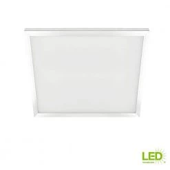 2 ft. x 2 ft. 48-Watt White Integrated Edge-Lit Flat Panel T-Bar Grid Flush Mount LED Troffer with Color Changing CCT by Commercial Electric -OCTO LIGHTS Shop white commercial electric led panel lights fp2x2 4wy wh hd 77 1000