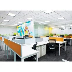 2 ft. x 2 ft. 48-Watt Equivalent 3000 Lumens Integrated LED White Panel, 4000K by Commercial Electric -OCTO LIGHTS Shop white commercial electric led panel lights pl smarb030gsth 31 1000