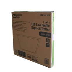 3000 Lumens 2 ft. x 2 ft. White Integrated LED Troffer by Commercial Electric -OCTO LIGHTS Shop white commercial electric led panel lights pn322a30a3 43 66 1000