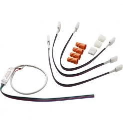 20 ft. Indoor LED RGB Tape Light with Remote Control by Commercial Electric 12 20 ft. Indoor LED RGB Tape Light with Remote Control by Commercial Electric -OCTO LIGHTS Shop white commercial electric led strip lights 17068 44 1000