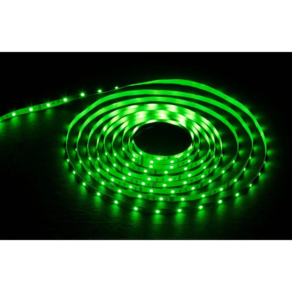 20 ft. Indoor LED RGB Tape Light with Remote Control by Commercial Electric 4 20 ft. Indoor LED RGB Tape Light with Remote Control by Commercial Electric - Image 2