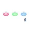 3-Light LED RGB Puck Light Kit by Commercial Electric 1 3-Light LED RGB Puck Light Kit by Commercial Electric -OCTO LIGHTS Shop white commercial electric puck lights 21383kit wh 64 1000