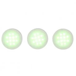 3-Light LED RGB Puck Light Kit by Commercial Electric 14 3-Light LED RGB Puck Light Kit by Commercial Electric -OCTO LIGHTS Shop white commercial electric puck lights 21383kit wh 66 1000