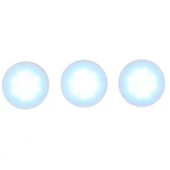 3-Light LED White RGB Color Changing Puck Light Kit by Commercial Electric -OCTO LIGHTS Shop white commercial electric puck lights 21383nkit wh 1d 1000