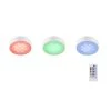 3-Light LED White RGB Color Changing Puck Light Kit by Commercial Electric 2 3-Light LED White RGB Color Changing Puck Light Kit by Commercial Electric -OCTO LIGHTS Shop white commercial electric puck lights 21383nkit wh 64 1000