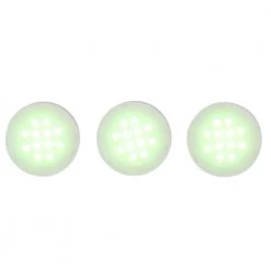 3-Light LED White RGB Color Changing Puck Light Kit by Commercial Electric -OCTO LIGHTS Shop white commercial electric puck lights 21383nkit wh a0 1000
