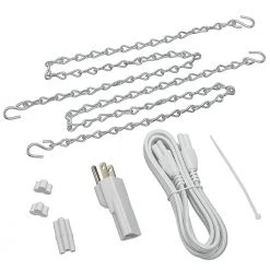 4 ft. 64-Watt Equivalent Integrated LED White Shop Light Linkable 3200 Lumens 4000K Bright White 5 ft. Cord Included by Commercial Electric -OCTO LIGHTS Shop white commercial electric shop lights 54103161 1f 1000