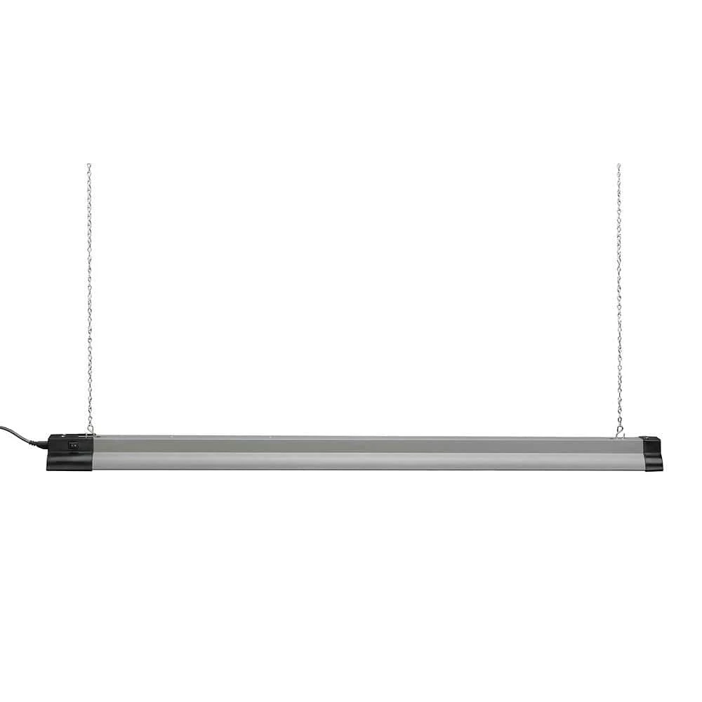 40 in. 64-Watt Equivalent Black Brushed Nickel PIR Motion Sensor LED Shop Light Linkable with Motion Timer 3000 Lumens by Commercial Electric 12 40 in. 64-Watt Equivalent Black Brushed Nickel PIR Motion Sensor LED Shop Light Linkable with Motion Timer 3000 Lumens by Commercial Electric - Image 10