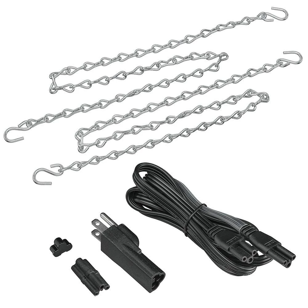 40 in. 64-Watt Equivalent Black Brushed Nickel PIR Motion Sensor LED Shop Light Linkable with Motion Timer 3000 Lumens by Commercial Electric 11 40 in. 64-Watt Equivalent Black Brushed Nickel PIR Motion Sensor LED Shop Light Linkable with Motion Timer 3000 Lumens by Commercial Electric - Image 9