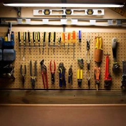 3 ft. 1-Light 30-Watt Integrated LED White Utility Shop Light with Power Cord by Commercial Electric -OCTO LIGHTS Shop white commercial electric shop lights shop 3x1 840 hd a0 1000