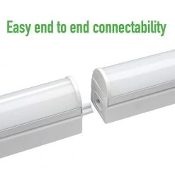 4 ft. 20-Watt Plug-in Direct Wire Integrated LED White Linkable Strip Light Fixture 1800 Lumens 4000K (4-Pack) by Commercial Electric -OCTO LIGHTS Shop white commercial electric strip light fixtures 54261191 4pk 1d 1000