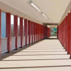 4 ft. 64-Watt Equivalent Integrated LED White Strip Light Fixture 3600 Lumens 4000K Bright White (4-Pack) by Commercial Electric 10 4 ft. 64-Watt Equivalent Integrated LED White Strip Light Fixture 3600 Lumens 4000K Bright White (4-Pack) by Commercial Electric -OCTO LIGHTS Shop white commercial electric strip light fixtures 54283141 4pk 40 1000