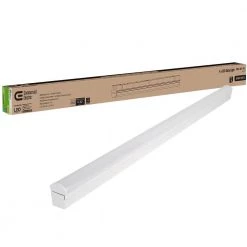 4 ft. 64-Watt Equivalent Integrated LED White Strip Light Fixture 3600 Lumens 4000K Bright White (4-Pack) by Commercial Electric 13 4 ft. 64-Watt Equivalent Integrated LED White Strip Light Fixture 3600 Lumens 4000K Bright White (4-Pack) by Commercial Electric -OCTO LIGHTS Shop white commercial electric strip light fixtures 54283141 4pk 4f 1000