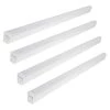 4 ft. 64-Watt Equivalent Integrated LED White Strip Light Fixture 3600 Lumens 4000K Bright White (4-Pack) by Commercial Electric 2 4 ft. 64-Watt Equivalent Integrated LED White Strip Light Fixture 3600 Lumens 4000K Bright White (4-Pack) by Commercial Electric -OCTO LIGHTS Shop white commercial electric strip light fixtures 54283141 4pk 64 1000