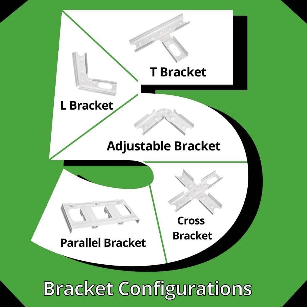 4 ft. 220-Watt Equivalent Integrated LED White Commercial Strip Light Fixture 4000K High Output 5500 Lumens by Commercial Electric 6 4 ft. 220-Watt Equivalent Integrated LED White Commercial Strip Light Fixture 4000K High Output 5500 Lumens by Commercial Electric - Image 4