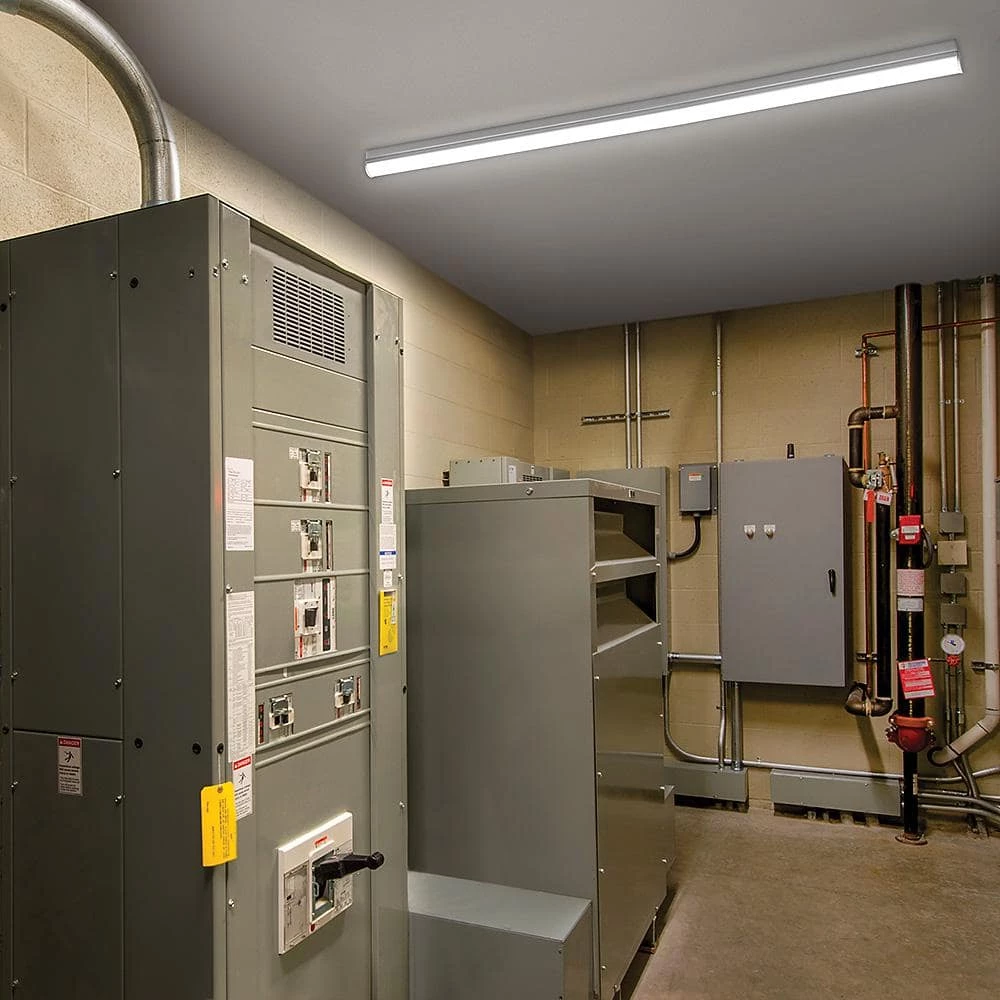 4 ft. 220-Watt Equivalent Integrated LED White Commercial Strip Light Fixture 4000K High Output 5500 Lumens by Commercial Electric 9 4 ft. 220-Watt Equivalent Integrated LED White Commercial Strip Light Fixture 4000K High Output 5500 Lumens by Commercial Electric - Image 7