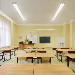 8 ft. 450-Watt Equivalent Integrated LED White Strip Light Fixture 4000K High Output 9000 Lumens (8-Pack) by Commercial Electric -OCTO LIGHTS Shop white commercial electric strip light fixtures 54599191 a 8pk 1f 1000