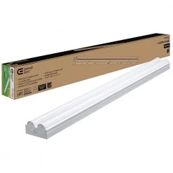 4 ft. 225-Watt Equivalent Integrated LED White Strip Light Fixture 4000K Bright White High Output 4500 Lumens by Commercial Electric