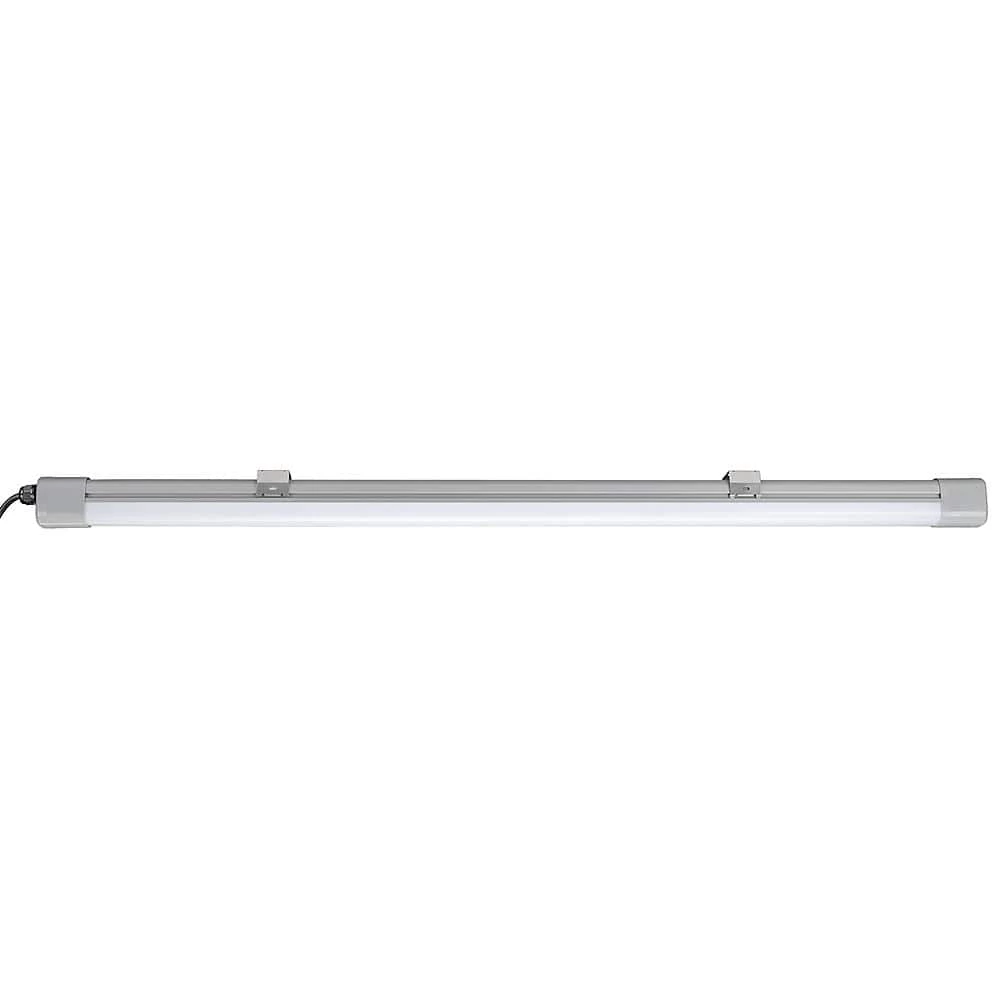 4 ft. 32-Watt Integrated LED Gray Vapor Tight Strip Light Fixture Plug-in Direct Wire IP65 Rated Dust Moisture Proof by Commercial Electric 11 4 ft. 32-Watt Integrated LED Gray Vapor Tight Strip Light Fixture Plug-in Direct Wire IP65 Rated Dust Moisture Proof by Commercial Electric - Image 9