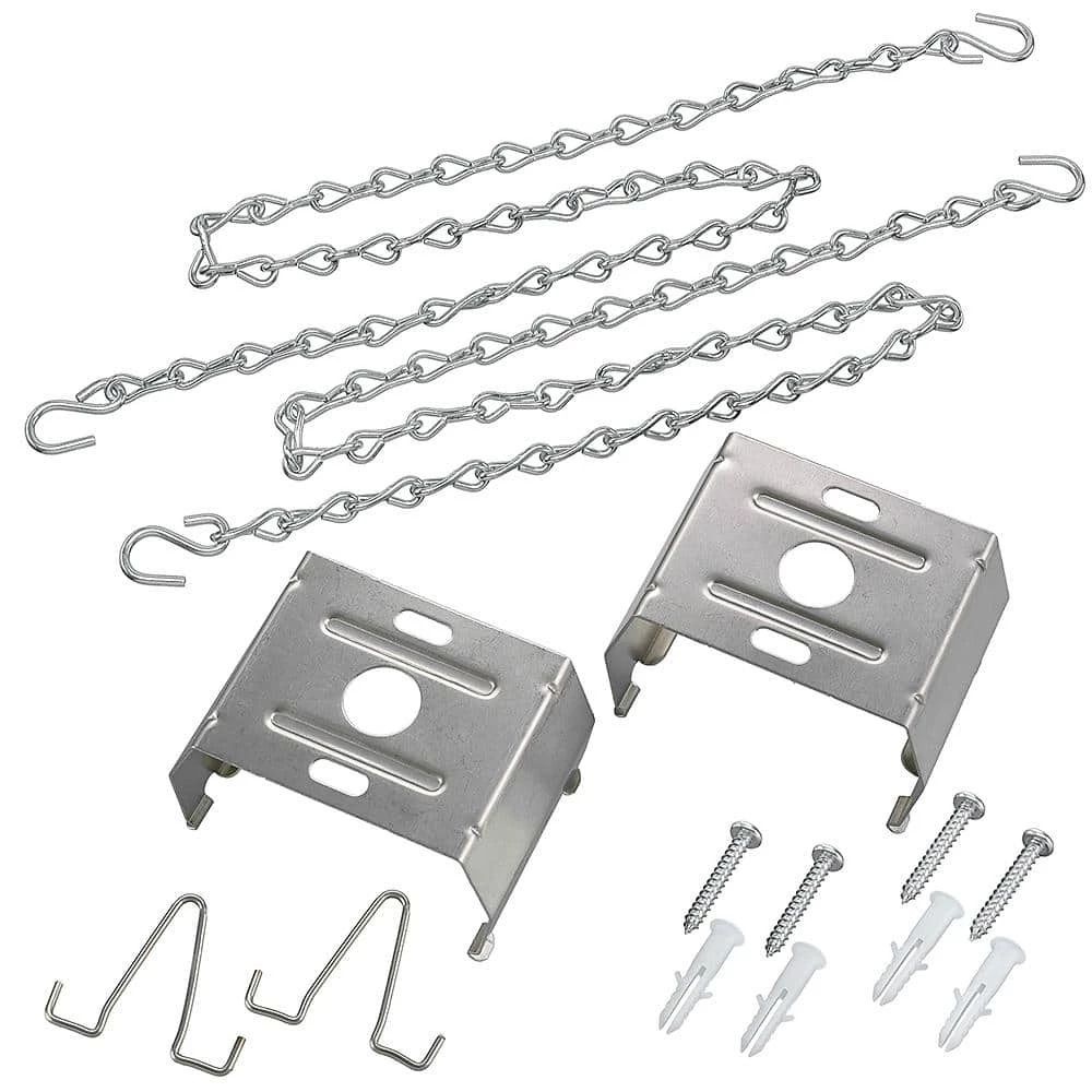 4 ft. 32-Watt Integrated LED Gray Vapor Tight Strip Light Fixture Plug-in Direct Wire IP65 Rated Dust Moisture Proof by Commercial Electric 9 4 ft. 32-Watt Integrated LED Gray Vapor Tight Strip Light Fixture Plug-in Direct Wire IP65 Rated Dust Moisture Proof by Commercial Electric - Image 7