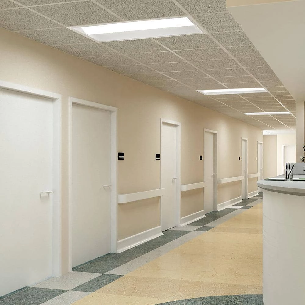 4 ft. x 2 ft. 100-Watt Equivalent Integrated LED White Retrofit Troffer Kit 4000K Bright White 5000 Lumens (4-Pack) by Commercial Electric 8 4 ft. x 2 ft. 100-Watt Equivalent Integrated LED White Retrofit Troffer Kit 4000K Bright White 5000 Lumens (4-Pack) by Commercial Electric - Image 6