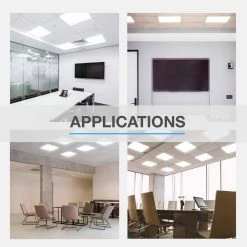 2 ft. x 2 ft. 250-Watt Equivalent White Integrated LED Backlit Troffer, 3750 Lumens, 3500K Warm White by Commercial Electric 26 2 ft. x 2 ft. 250-Watt Equivalent White Integrated LED Backlit Troffer, 3750 Lumens, 3500K Warm White by Commercial Electric -OCTO LIGHTS Shop white commercial electric troffers blp 22 u p 30 35k 80 d 1 fa 1000