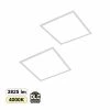 2 ft. x 2 ft. 250-Watt Equivalent White Integrated LED Backlit Troffer, 3825 Lumens, 4000K Bright White (2-Pack) by Commercial Electric -OCTO LIGHTS Shop white commercial electric troffers blp 22 u p 30 40k 80 d 2 64 1000