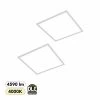 2 ft. x 2 ft. 300-Watt Equivalent White Integrated LED Backlit Troffer, 4590 Lumens, 4000K Bright White (2-Pack) by Commercial Electric -OCTO LIGHTS Shop white commercial electric troffers blp 22 u p 36 40k 80 d 2 64 1000