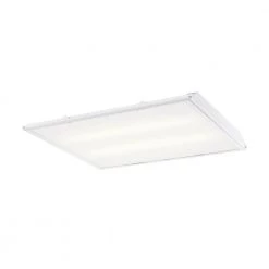2 ft. x 2 ft. 96-Watt Equivalent Integrated LED White Prismatic Lens Commercial Grid Ceiling Troffer by Commercial Electric -OCTO LIGHTS Shop white commercial electric troffers cetr22bl20pd 4f 1000 1