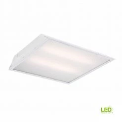 2 ft. x 2 ft. 96-Watt Equivalent Integrated LED White Troffer, 4000K by Commercial Electric 20 2 ft. x 2 ft. 96-Watt Equivalent Integrated LED White Troffer, 4000K by Commercial Electric -OCTO LIGHTS Shop white commercial electric troffers cetr22bl20pd 4f 1000