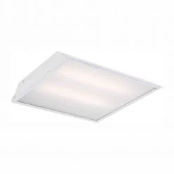 2 ft. x 2 ft. 96-Watt Equivalent Integrated LED White Troffer, 4000K by Commercial Electric