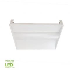 2 ft. x 2 ft. 128-Watt Equivalent Integrated LED White Troffer, 4000K by Commercial Electric -OCTO LIGHTS Shop white commercial electric troffers cetr22di35wd 66 1000