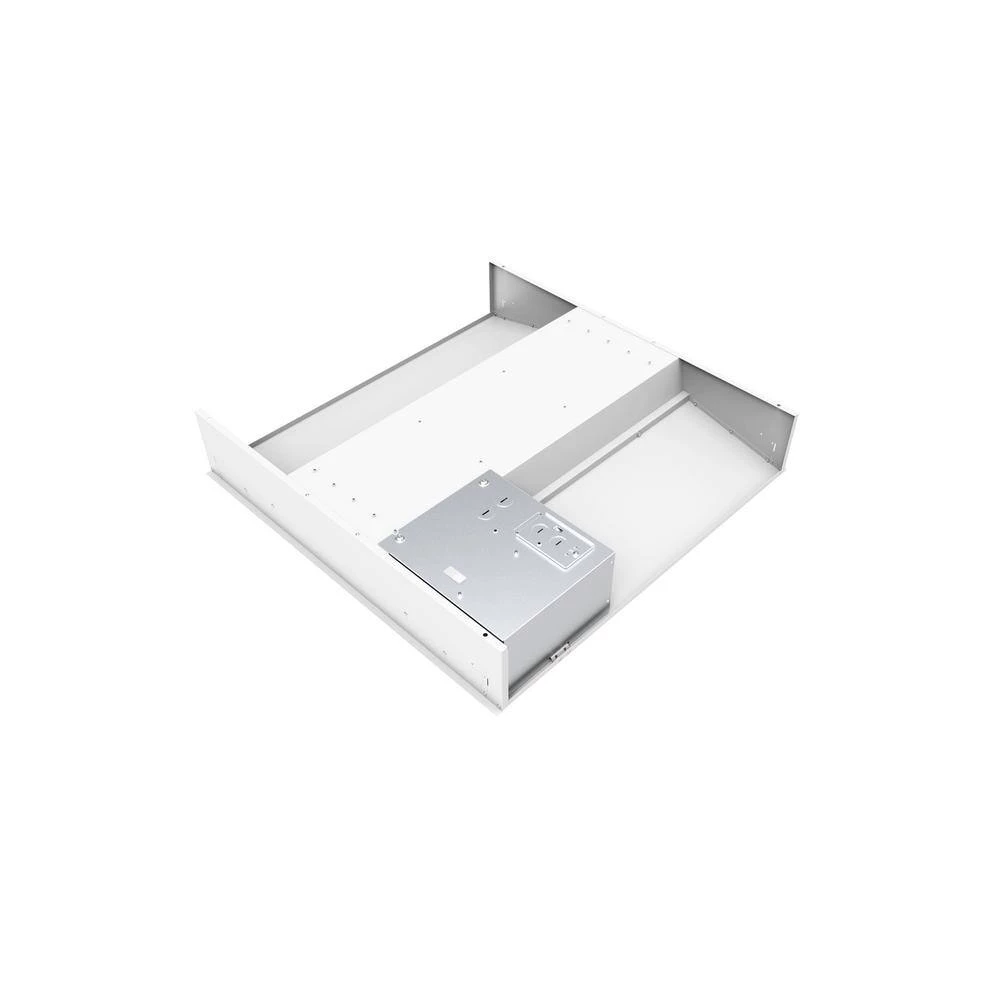 2 ft. x 2 ft. 48- Watt Equivalent White Integrated LED Troffer by Commercial Electric 4 2 ft. x 2 ft. 48- Watt Equivalent White Integrated LED Troffer by Commercial Electric - Image 2