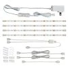 12 in. LED Linkable White Flexible Tape Under Cabinet Light Kit (4-Strip Pack) by Commercial Electric -OCTO LIGHTS Shop white commercial electric under cabinet lights c421100 64 1000