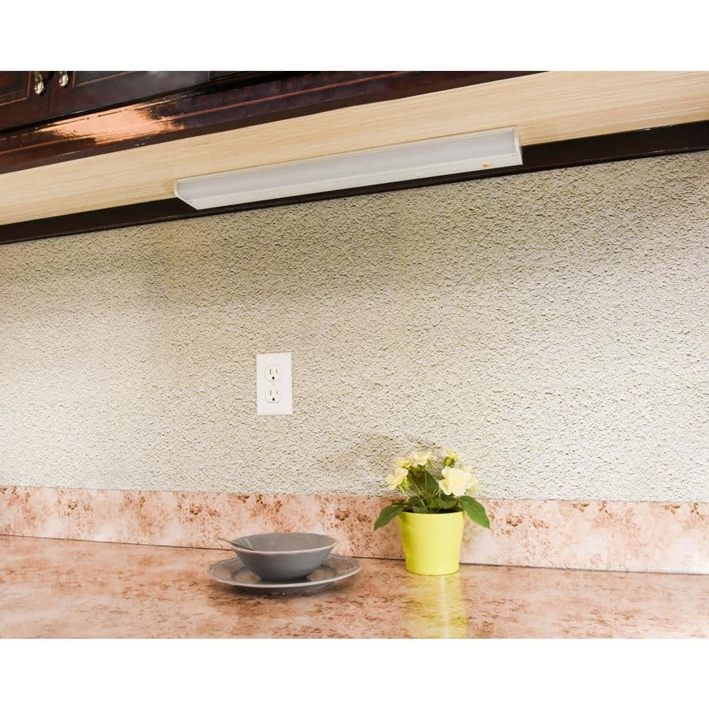 Direct Wire Aluminum 24 in. LED White CCT Changing Under Cabinet Light by Commercial Electric 4 Direct Wire Aluminum 24 in. LED White CCT Changing Under Cabinet Light by Commercial Electric - Image 2