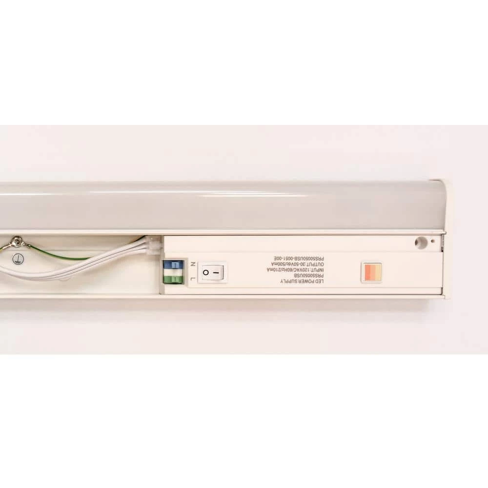 Direct Wire Aluminum 24 in. LED White CCT Changing Under Cabinet Light by Commercial Electric 11 Direct Wire Aluminum 24 in. LED White CCT Changing Under Cabinet Light by Commercial Electric - Image 9